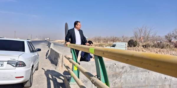 🟩 بازدید فرماندار اراک از پروژه پل زیرگذر شهرک صنعتی ایبک‌آباد