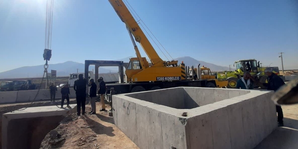 ✅ اجرای کم‌سابقه پروژه زیرگذر روستای خانه‌میران طی ۷۲ ساعت