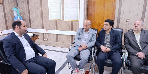 نشست رئیس دانشگاه پیام نور استان با فرماندار شهرستان خمین برگزار شد