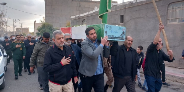 دومین روز ورود کاروان شهدای گمنام به شهرستان زرندیه