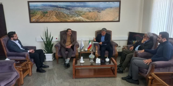 نشست اعضای حزب اتحاد ملت با معاون سیاسی، امنیتی و اجتماعی استانداری مرکزی