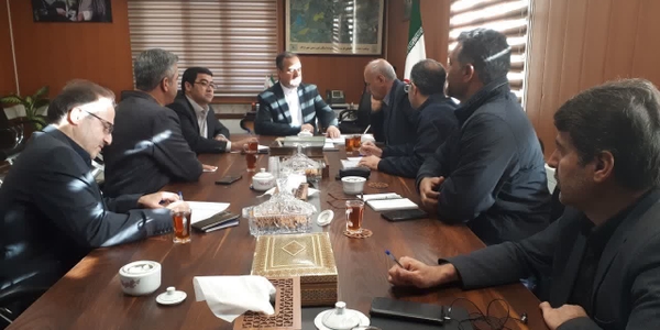 جلسه بررسی مشکلات پل زیر  قطب صنعتی ایبک‌آباد به ریاست حاجی علی بیگی فرماندار شهرستان اراک