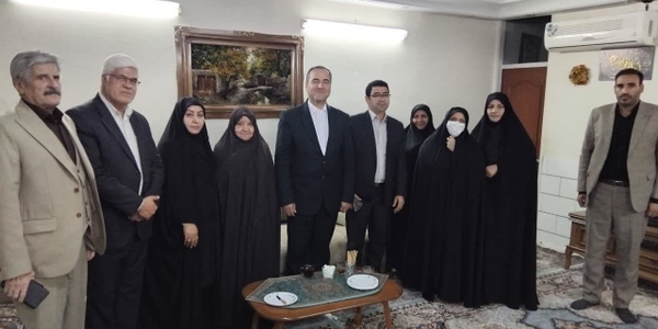 💠 دیدار و دلجویی فرماندار شهرستان اراک از همسر بزرگوار شهید والامقام «احمدعلی غفوری