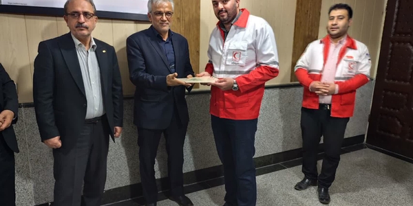 سید لقمان حسینی سرپرست جدید جمعیت هلال‌احمر زرندیه شد