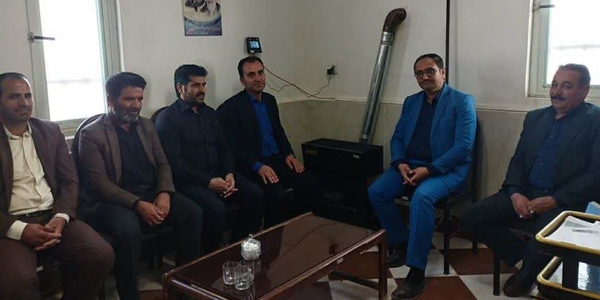 🔘 بازدید فرماندار خنداب از دهیاری روستای جوشیروان