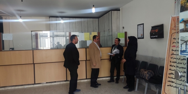 🔘 بازدید سرزده فرماندار شهرستان خنداب از بنیاد مسکن انقلاب اسلامی