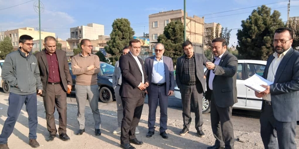 بازدید اعضای کارگروه تنظیم بازار شهرستان از محل های پیشنهادی برای اجرای بازارچه های محلی