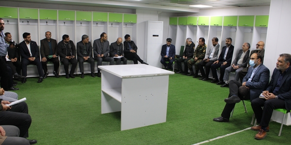 برگزاری جلسه کمیسیون امنیت ورزش استان