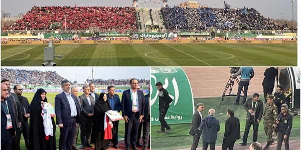 حضور حسن قمری، معاون سیاسی، امنیتی و اجتماعی استانداری مرکزی در شهرآورد ۱۰۶