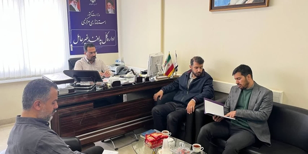 نشست مدیرکل پدافند غیرعامل استان با مسئول بسیج مهندسین استان