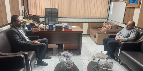 دیدار پزشک نیا مدیر کل پدافند غیرعامل استان با سردار قمی معاون بسیج و امور استانهای سازمان پدافند غیرعامل کشور