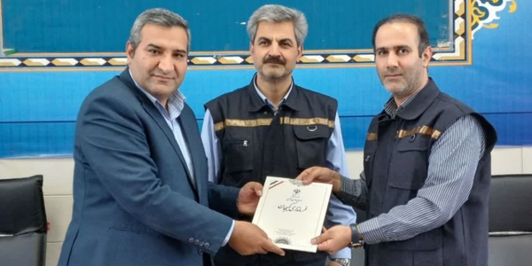 🔻 برگزاری آیین تکریم و معارفه رئیس اداره برق شهرستان کمیجان