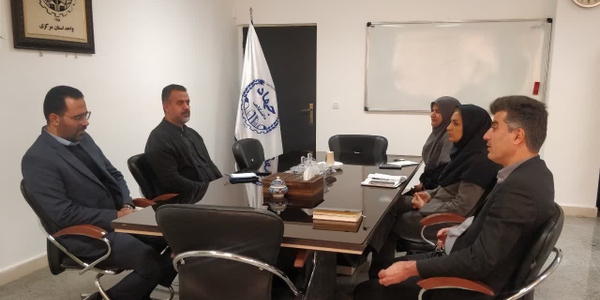 دیدار مدیرکل پدافند غیرعامل استان مرکزی با سرپرست جهاد دانشگاهی استان