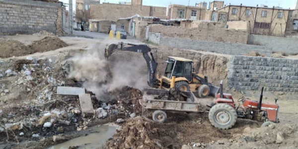 رفع خطر از پل شهر جاورسیان و آغاز عملیات اجرایی احداث پل جدید