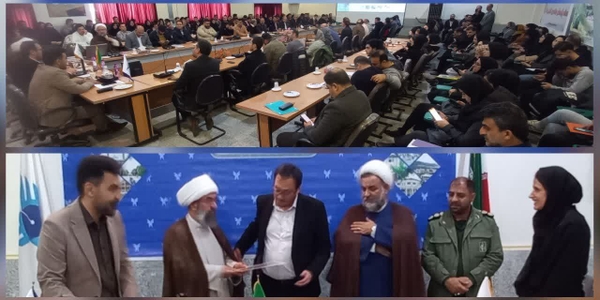 مراسم گرامیداشت مقام دانشجو همزمان با ولادت حضرت فاطمه زهرا (س)  به نحو باشکوه  در واحد نراق برگزار شد
به همت دانشگاه آزاد اسلامی واحد نراق مراسم گرامیداشت روز دانشجو همزمان با   ولادت حضرت زهرا (س) و تولد حضرت امام (ره)  و هفته پژوهش،به نحوی باشکوه و با خیل عظیمی از دانشجویان   با حضور حجت الاسلام و المسلمین نکویی ماهانی امام جمعه شهرستان دلیجان، حجت الاسلام و المسلمین عینلو امام جمعه نراق، مهندس مازیار گلشن فرماندار شهرستان دلیجان ؛  جناب سرهنگ محسن صادقی فرمانده ناحیه مقاومت بسیج شهرستان دلیجان ؛ ریاست شورای شهر نراق و با حضور پرشور در سالن شهید مطهری  واحد نراق برگزار شد.
در ابتدای مراسم دکتر بهرامی، ریاست واحد نراق ضمن خیر مقدم به مهمانان و دانشجویان، میلاد حضرت زهرا (س) و حضرت امام خمینی (ره)، روز دانشجو، روز زن و مادر و هفته پژوهش را تبریک گفت و همزمانی این مناسبت ها را حاوی پیامی دانست که  دانشجویان باید سیره فاطمی را الگوی خود قرار دهند و با علم خود و با محور قرار دادن پژوهش به دنبال حل مشکلات جامعه باشند.
در ادامه جناب سرهنگ صادقی فرمانده ناحیه مقاومت بسیج شهرستان ضمن تبریک ایام و تشکر از ریاست واحد نراق به دلیل برگزاری چنین مراسم هایی گفت وظیفه استاد و دانشجو امیدآفرینی در جامعه است و یکی از انتظاراتی که از دانشجویان می رود این است که برای حل کردن مشکلات جامعه مطالبه گر و برای دشمنان میهن بیم آفرین باشند.
مهندس گلشن  فرماندار سختکوش و پرتلاش شهرستان نیز در سخنانی ایام را به حاضران تبریک گفت و از دانشجویان خواست که همچون دانشجویان سال 1332 آزاد اندیش و آزادی خواه و مطالبه گر باشند. وی  گفت امید می رود فضای همدلی و وفاقی که بعد از جنگ 12 روزه در کشور شکل گرفت پایدار بماند و فرهیختگان و دانشجویان کشور با شرکت کردن در انتخابات سال آینده شوراها شور و تفکر نو به جامعه تزریق کنند.