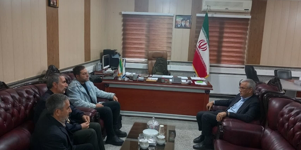 دیدار و نشست اعضای شورای اسلامی روستای فیض‌آباد بخش زاویه با فرماندار شهرستان