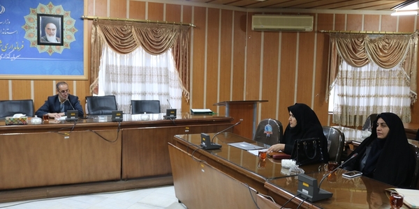 جلسه کارگروه تخصصی امور اجتماعی ، فرهنگی سلامت زنان و خانواده شهرستان خمین برگزار شد