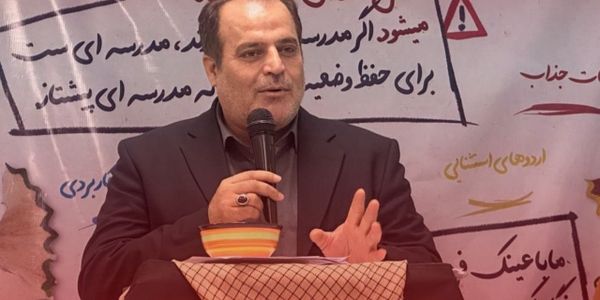 حضور سرزده فرماندار ویژه ساوه در جشن یلدای مدرسه استثنایی بهشت