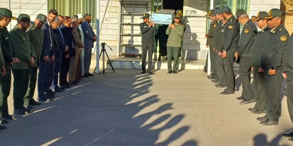 🔻حضور فرماندار شهرستان کمیجان در مراسم استقبال از پیکر مطهر شهید گمنام