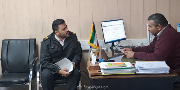 🔻دیدار فرماندهی پلیس راهنمایی و رانندگی شهرستان کمیجان با فرماندار