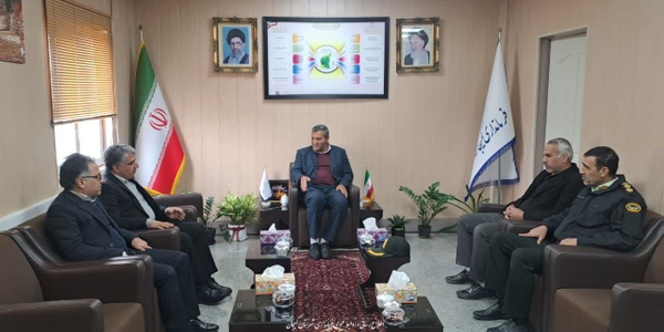 🔻دیدار مدیرکل ثبت احوال استان مرکزی با فرماندار شهرستان کمیجان