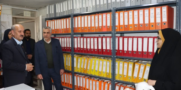 بازدید مدیرکل دفتر امور اجتماعی و فرهنگی استانداری مرکزی از ساختمان بهزیستی شهرستان اراک