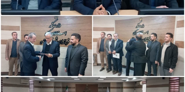 📌مراسم تکریم و معارفه بخشدار مرکزی شهرستان زرندیه برگزار شد