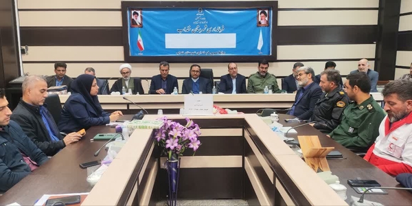 📌آیین تکریم و معارفه بخشداران مرکزی و قره‌چای شهرستان خنداب