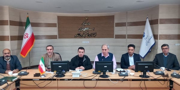 جلسه بررسی و تصمیم‌گیری درباره پروژه‌های نیروگاه خورشیدی روستایی در شهرستان زرندیه برگزار شد