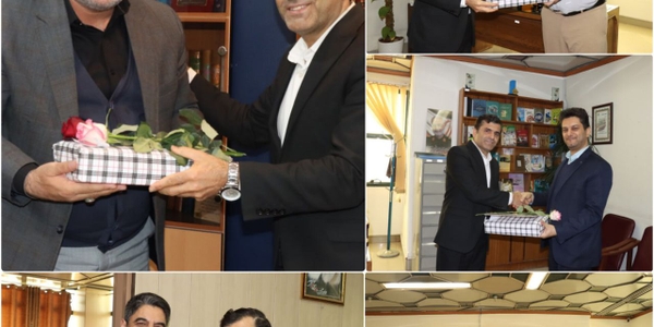 تقدیر از کارمندان آقا فرمانداری ساوه به مناسبت روز مرد