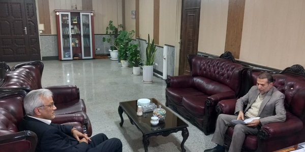 دیدار رئیس هیئت نظارت انتخابات شوراهای اسلامی زرندیه با فرماندار شهرستان