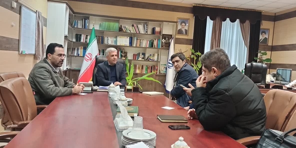 دیدار مدیرکل پدافند غیرعامل استان با معاون هماهنگی امور عمرانی