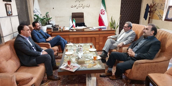 دیدار مدیرکل پدافند غیرعامل استانداری مرکزی با فرماندار شهرستان محلات.