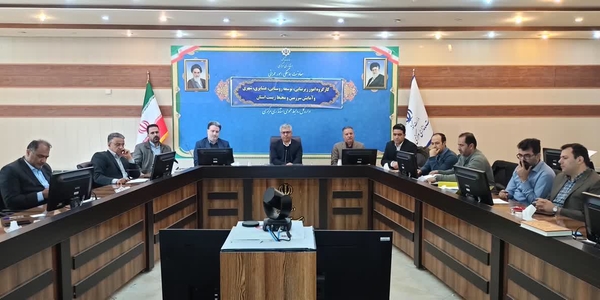 برگزاری جلسه کارگروه امور زیربنایی استان