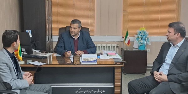 🔻دیدار رئیس اداره امور مالیاتی شهرستان کمیجان با فرماندار