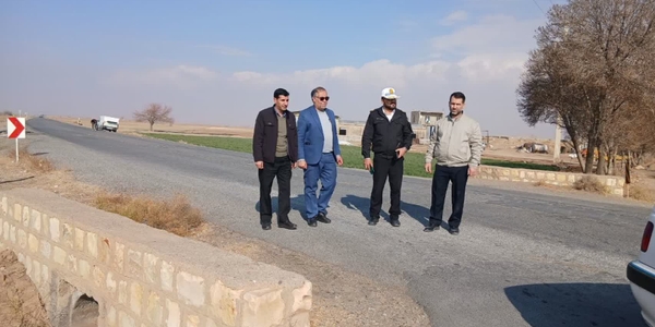 🔸بازدید میدانی از نقاط حادثه‌خیز محور میلاجرد–محمودآباد