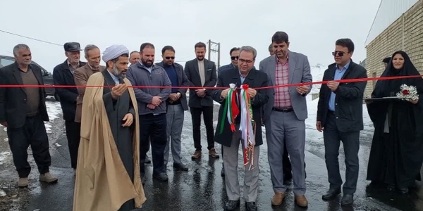 افتتاح پروژه‌های بنیاد مسکن انقلاب اسلامی در منطقه بزیجان هم‌زمان با دهه فجر