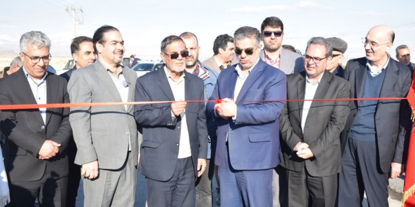 افتتاح فاز اول پروژه دوبانده کردن محور محلات-آبگرم