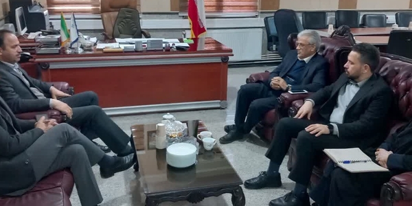 دیدار مدیر کل غله استان مرکزی با فرماندار شهرستان زرندیه