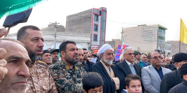 اجتماع عظیم مردم زرندیه در حمایت از انقلاب و انزجار از استکبار جهانی