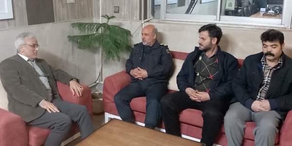 دیدار فرماندار زرندیه با فرمانده انتظامی شهرستان