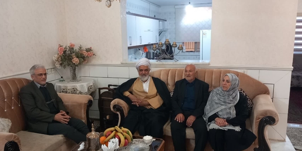 تجلیل از جانباز ۲۵ درصد نعمت فیلسوف طاهری به مناسبت روز جانباز