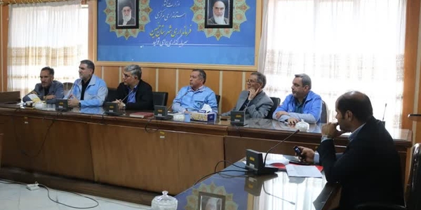 ستاد مدیریت بحران با حضور دکتر ساجدی نیا رئیس سازمان مدیریت بحران کشور،