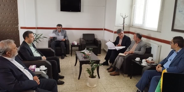 🔷 دیدار فرماندار شهرستان خنداب با مدیرکل بنیاد مسکن انقلاب اسلامی استان
