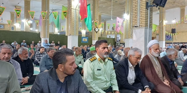 نماز جمعه شهر مامونیه با حضور گسترده مردم ولایی و انقلابی برگزار شد