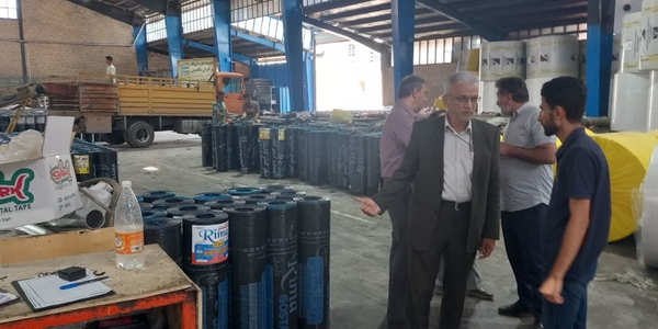 بازدید فرماندار زرندیه از شرکت پالایش نفت آرتا در شهرک صنعتی زاویه