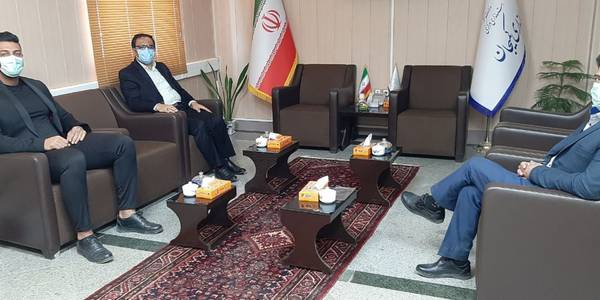 دیدار حسین رسولی قهرمان پرتاب دیسک جهان با فرماندار شهرستان کمیجان