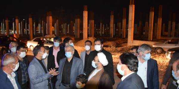 بازدید دکتر سید رضا فاطمی امین وزیر صنعت،معدن و تجارت از شرکت نمایشگاهی باغ گل کیهان شهرستان محلات