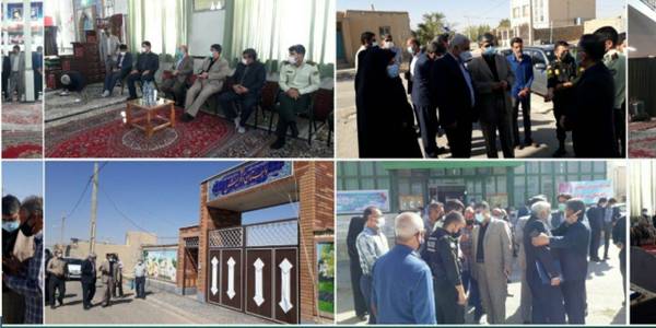 حضور دکتر کریمی نماینده مردم شهرستان های اراک خنداب و کمیجان در مجلس شورای اسلامی و دکتر بختیاری فرماندار شهرستان اراک در روستای موت آباد