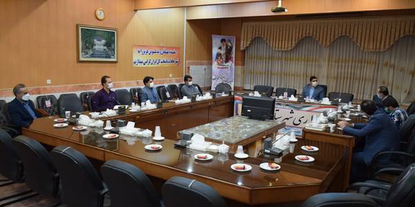 جلسه کارگروه ایمنی آب شهرستان محلات